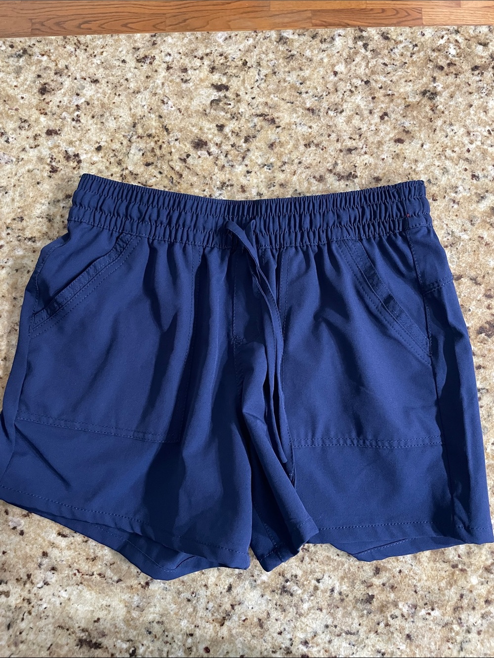 bcg Navy Athletic Elastic-Waist Shorts